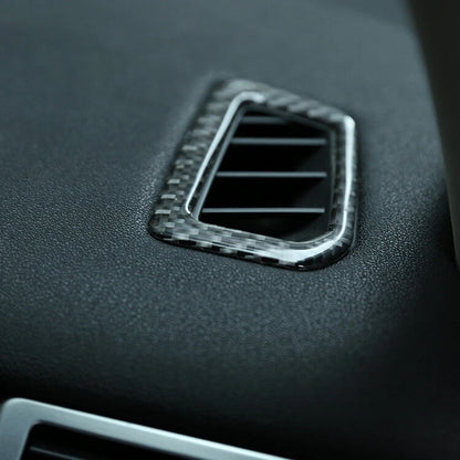 Carbon Fiber Side Air Condition Vent Outlet Trim Cover For Discovery Sport