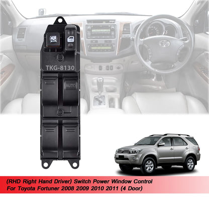 Power Window Switch for Toyota Fortuner 4Dr (2008-2011)