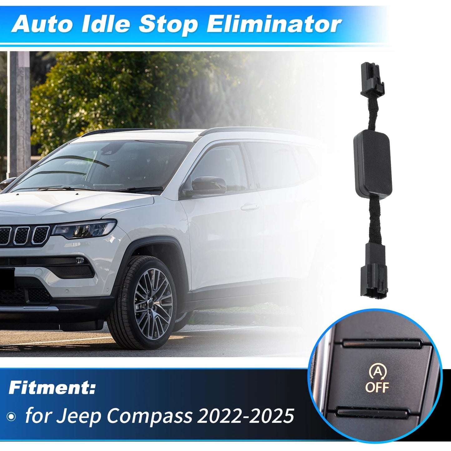 Auto Start Stop Eliminator for Jeep Compass (2022-2025)