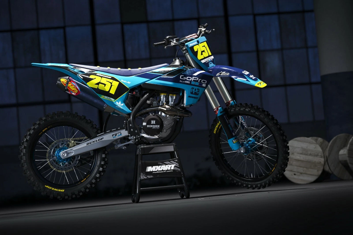 Custom Graphics Kit BOOST Decals for Husqvarna TC 65 (2012-2015)