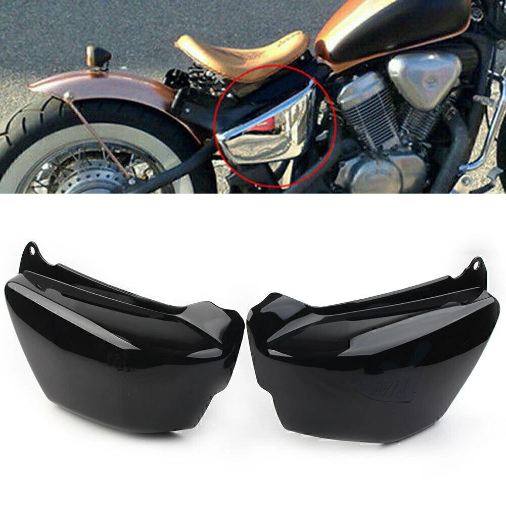 Battery Side Fairing Cover Black for Honda Magna VF 750 VF750C (1994-2004)