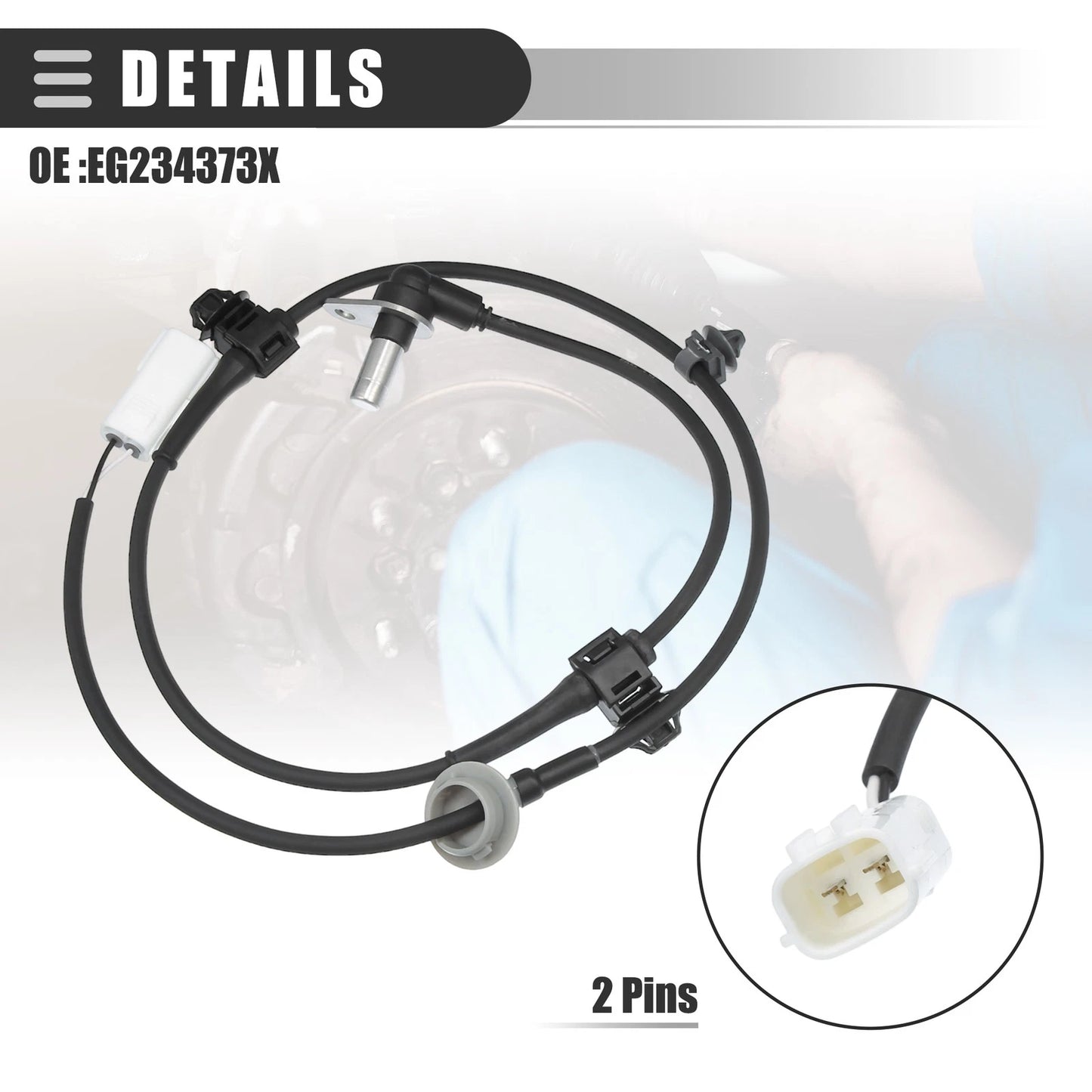Front Left ABS Wheel Speed Sensor for Mazda CX-7 (2007-2012)