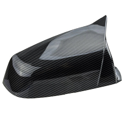 Carbon Fiber Style Side View Mirror Covers for BMW E60 E61 F10 F11 F01