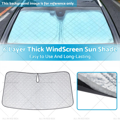 6 Layer Thick WindScreen SunShade for Toyota C-HR (2020-2024) UV Protection