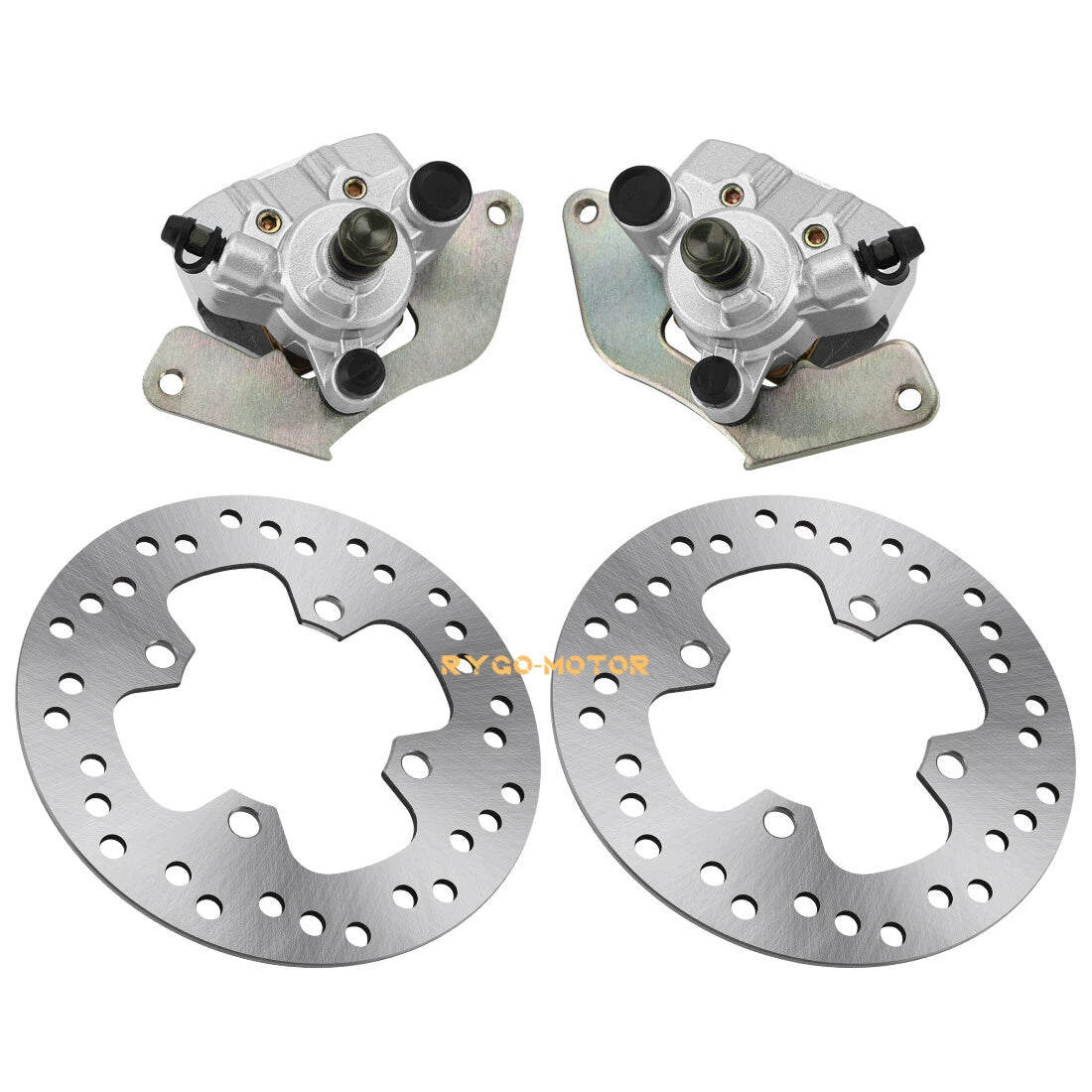 Front Calipers & Rotors for Honda Rancher 420 TRX420 (2014–2019)