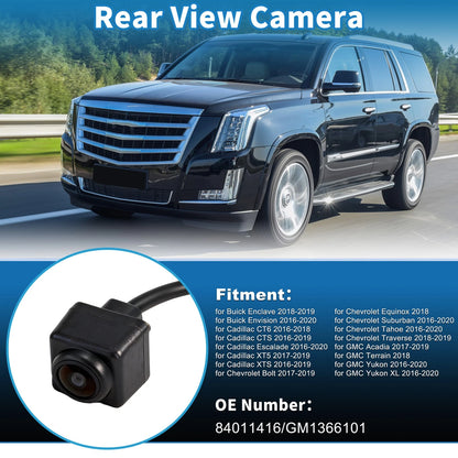 Rear View Backup Reverse Park Assist Camera for Cadillac Escalade (2016-2020)