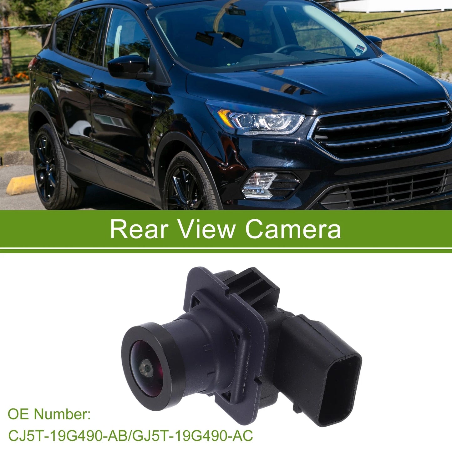 Rear View Camera 120-180° for Ford Escape (2017-2019)