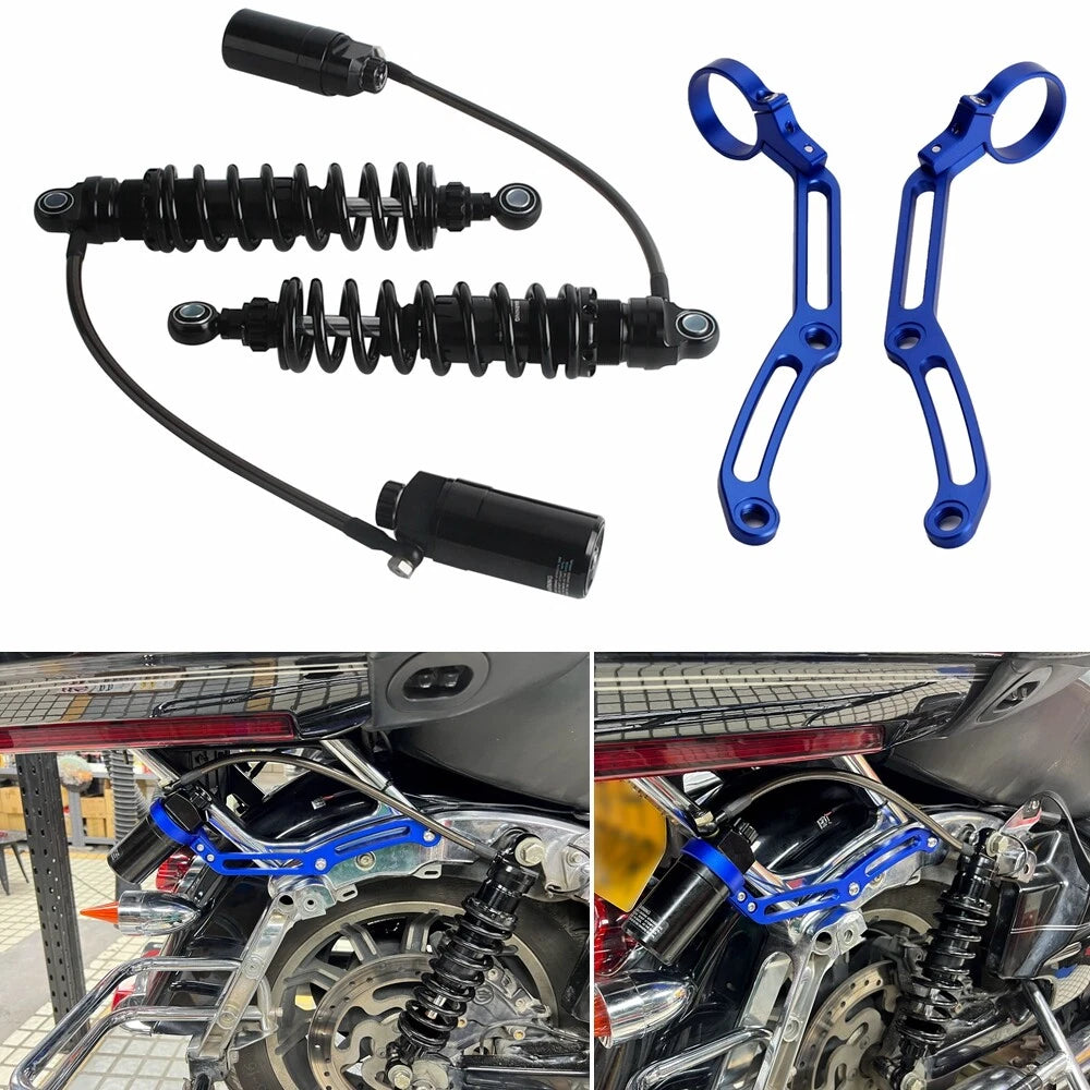 Remote Reservoir Rear Shock for Harley Road Glide FLTRX, Street Glide (2015-2023)