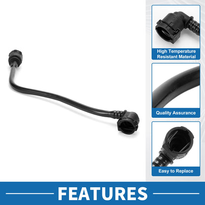 Radiator Hose for BMW 840i 2020-2023 Plastic Black 1 x Piece