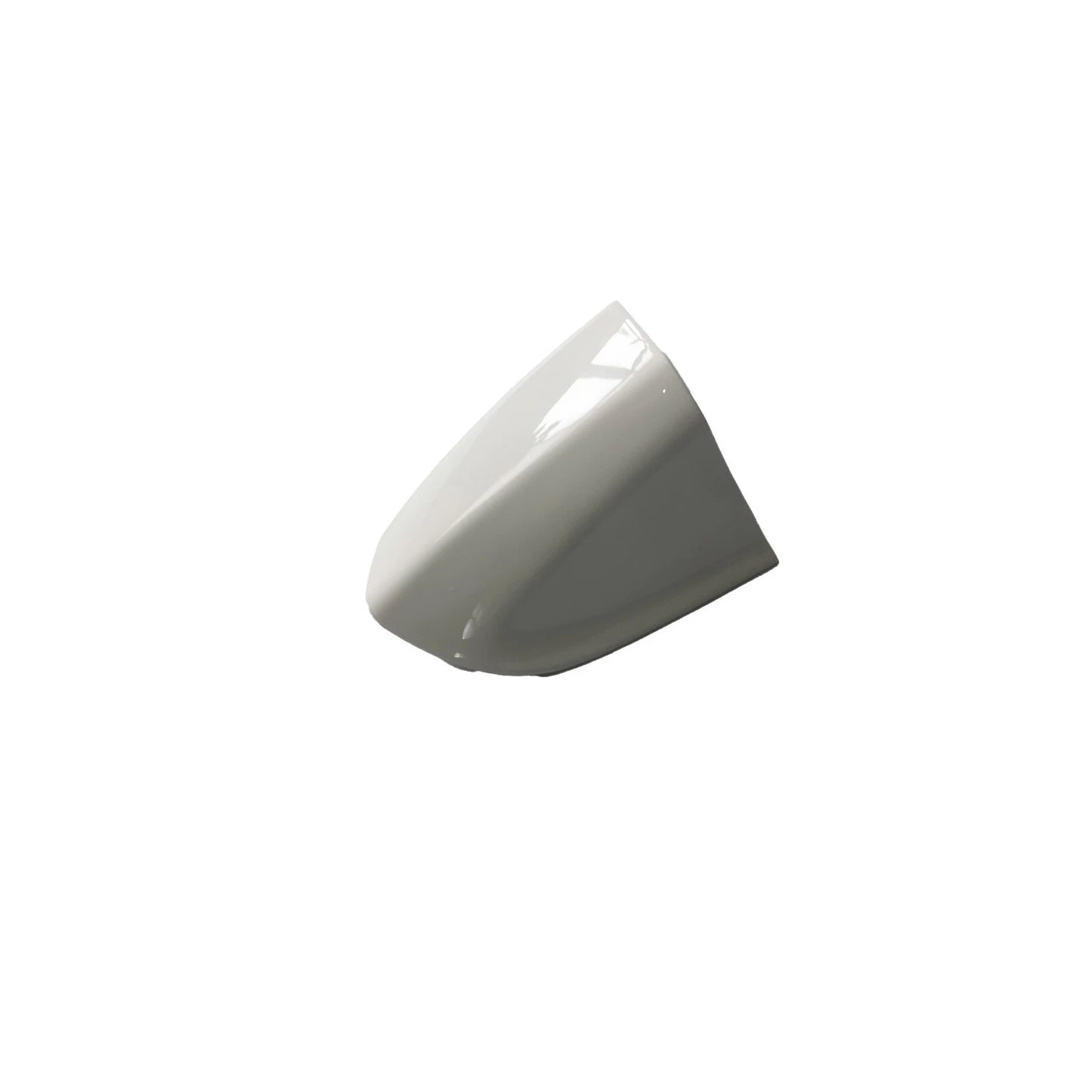 ABS White Left Driver Door Handle Key Cover Bezel for Ford Mustang (2015–2021)