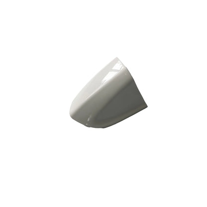 ABS White Left Driver Door Handle Key Cover Bezel for Ford Mustang (2015–2021)