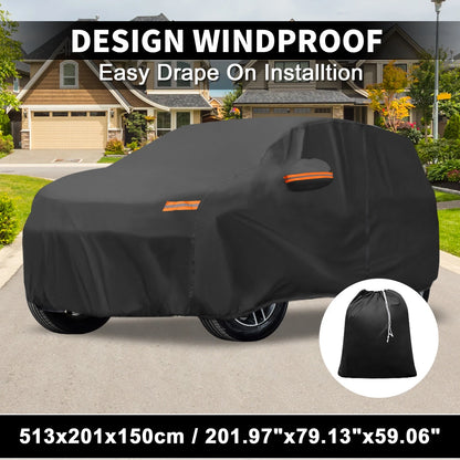 Waterproof Aluminum Film Car Cover for Honda Pilot (2016-2023)