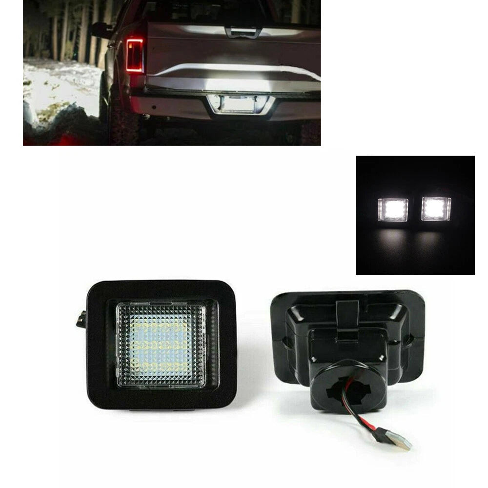18SMD LED License Plate Light for Ford F150 Raptor (2015-2018)