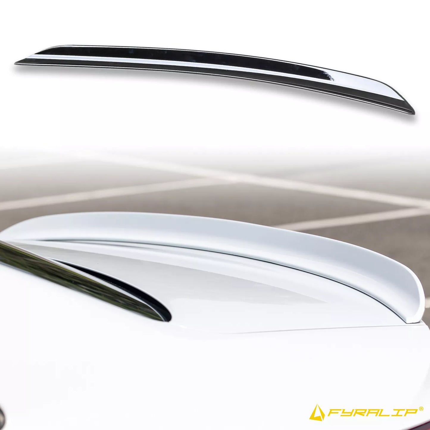 FyraY15 Black Boot Spoiler for Audi A5 B8.5 (2012-2016)