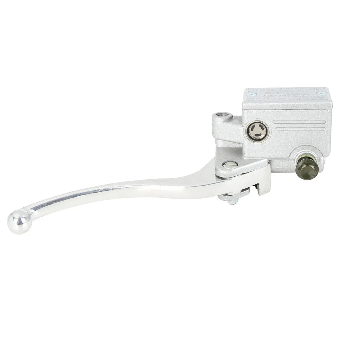 Silver Tone Motorcycle Brake Master Cylinder Pump Lever for Honda CBT125