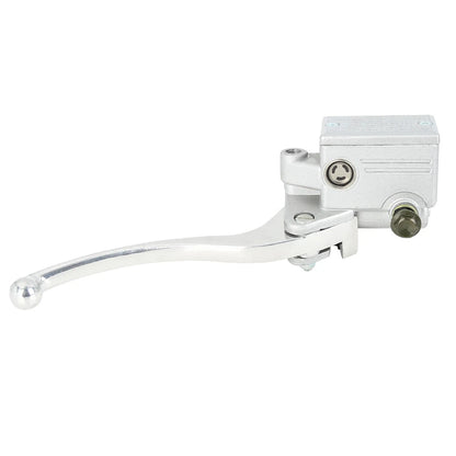 Silver Tone Motorcycle Brake Master Cylinder Pump Lever for Honda CBT125