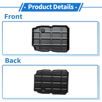 Engine Oil Pan 1 Pc for Chrysler 300 (2005 - 2014) Steel Black