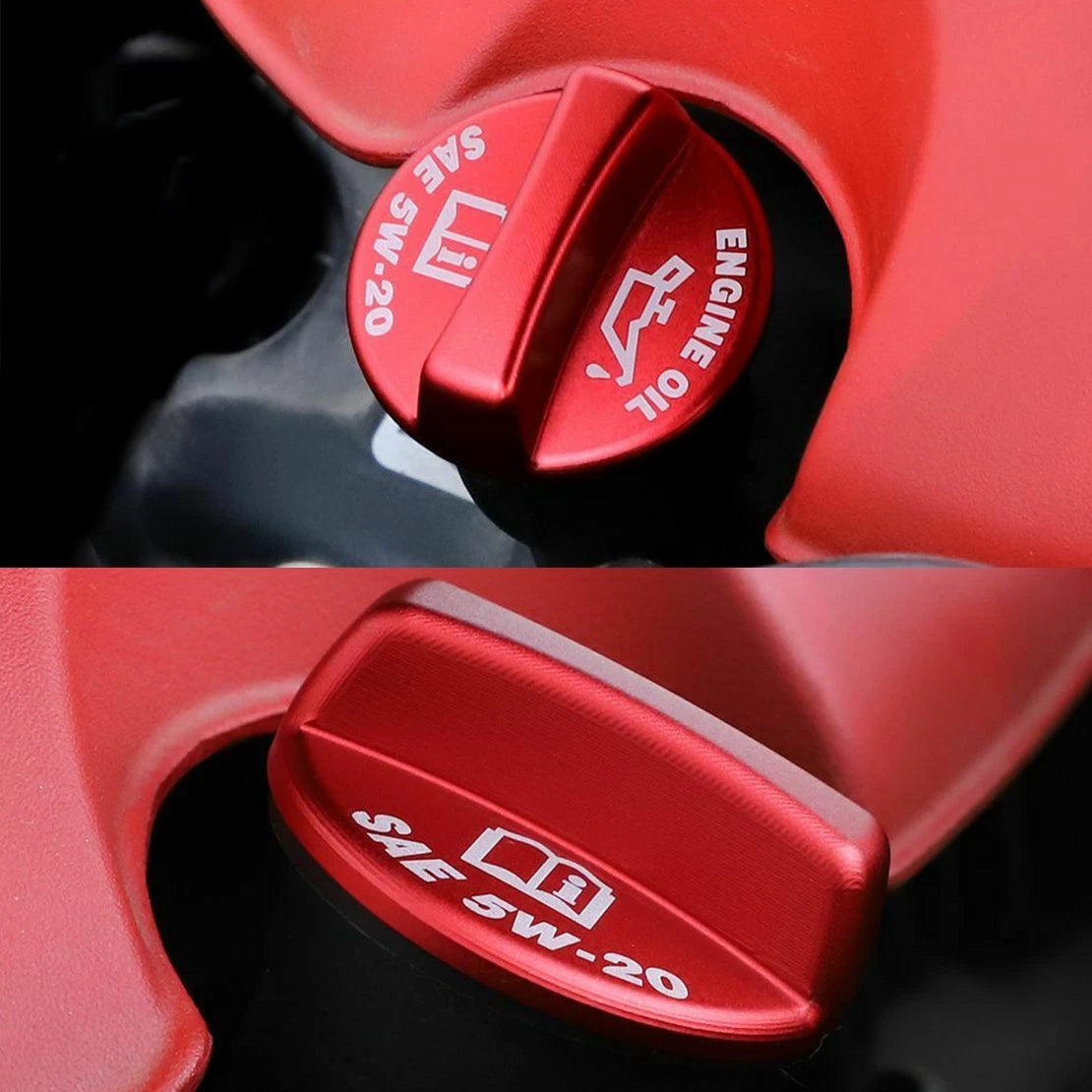 Engine Oil Fuel Cap Cover for Dodge Challenger Charger (2009-2022)