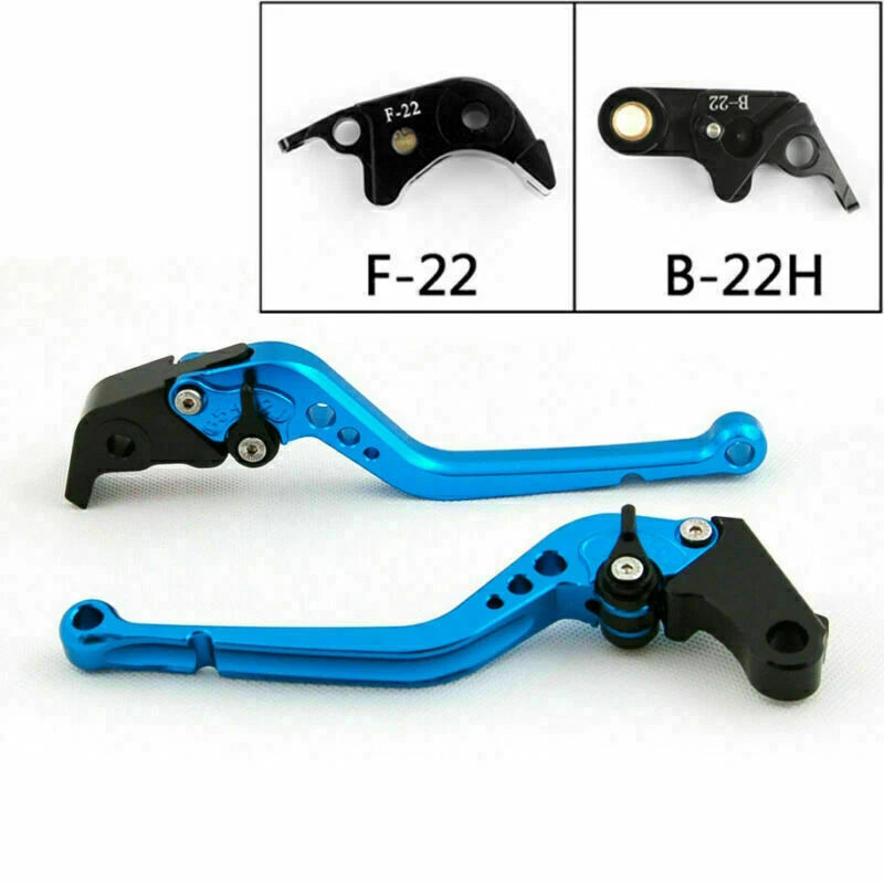 Racing Lever Set for BMW S1000RR, S1000R (2015-2018) - Blue