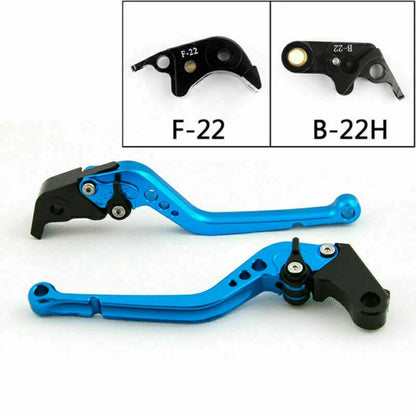 Racing Lever Set for BMW S1000RR, S1000R (2015-2018) - Blue