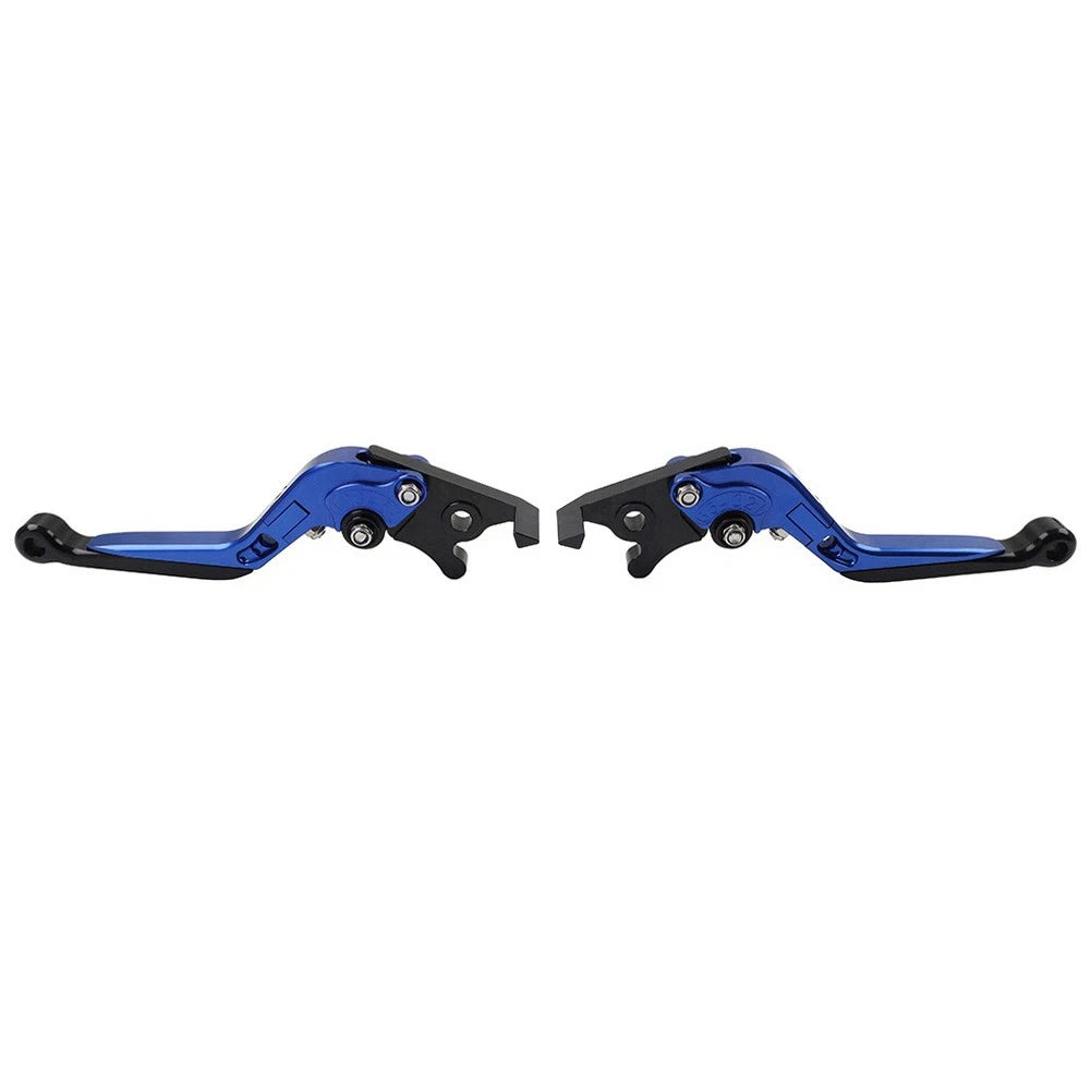 CNC Blue Extendable Brake Clutch Levers for Yamaha TMAX 500 530 560 (2001-2023)