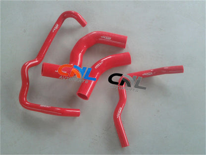 RED Silicone Radiator Heater Hose for HILUX KZN165R 3.0 Turbo Diesel (1999-2005)