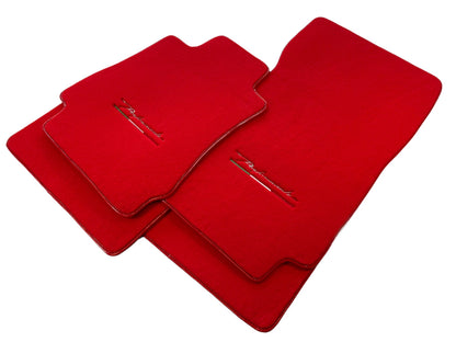 Tailored Carpet Floor Mats for Alfa Romeo 33 (1983-1994) - Perfomante Red