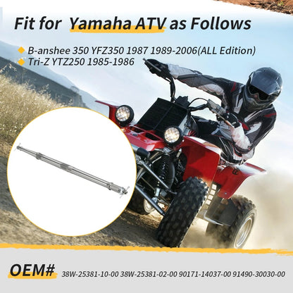 Rear Axle Shaft Nuts for Yamaha Tri-Z YTZ250 (1985–1986)
