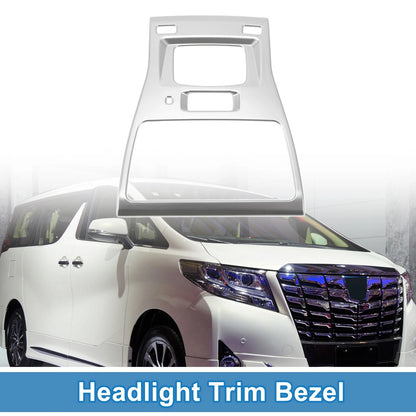 Front Row Headlight Trim Bezel for Toyota Alphard (2016-2020)