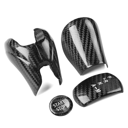 Gear Shift Knob & Start Stop Button Cover Trim for Nissan GTR R35 (2008-2016)