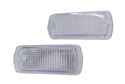 2 x Side Marker Lights Clear Lens for Nissan Datsun Fairlady 510 120Y 240Z (1968-1973)