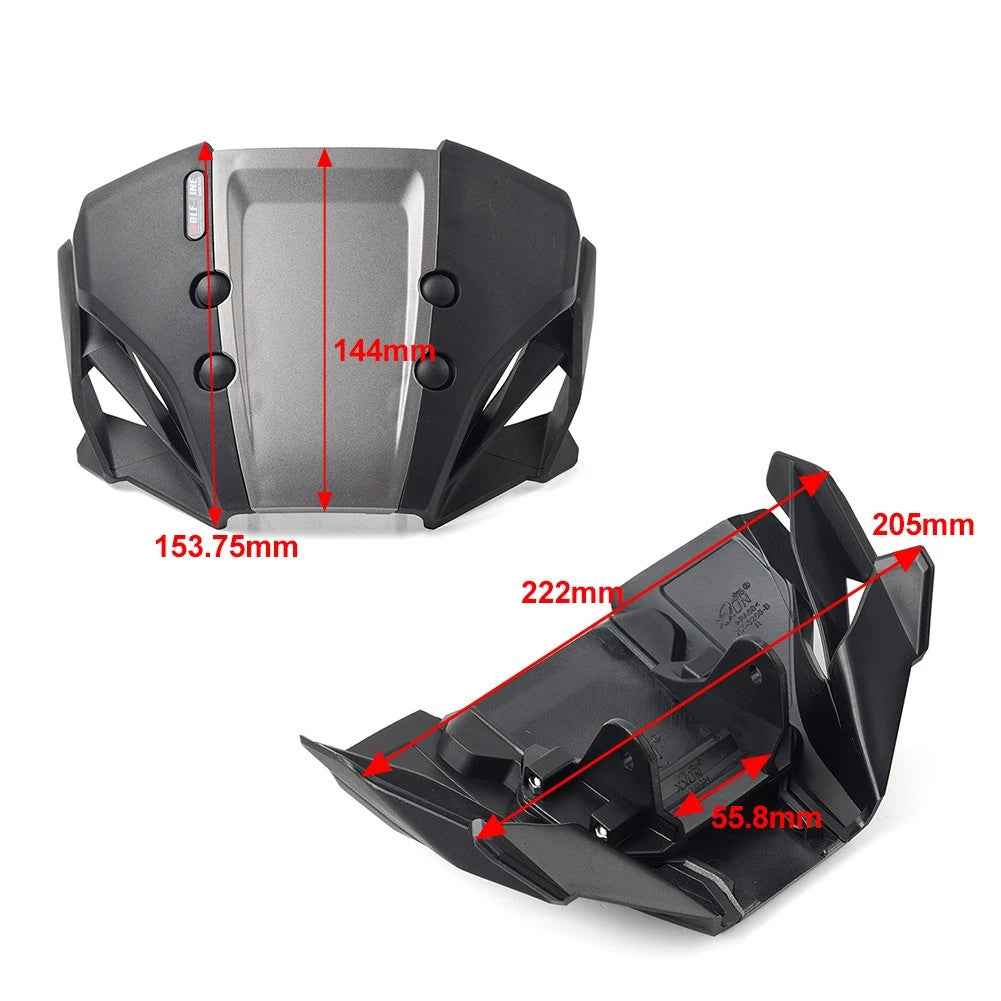 Front Windshield Visor for Honda CB650R (2019-2023) Red