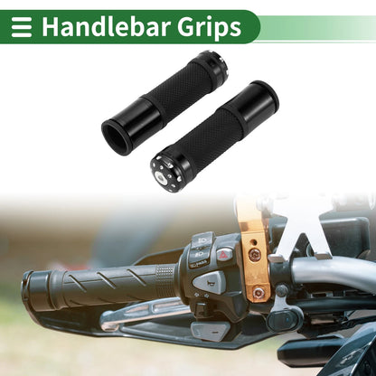 7/8" 22mm Hand Grips Aluminum Alloy for Motorcycle