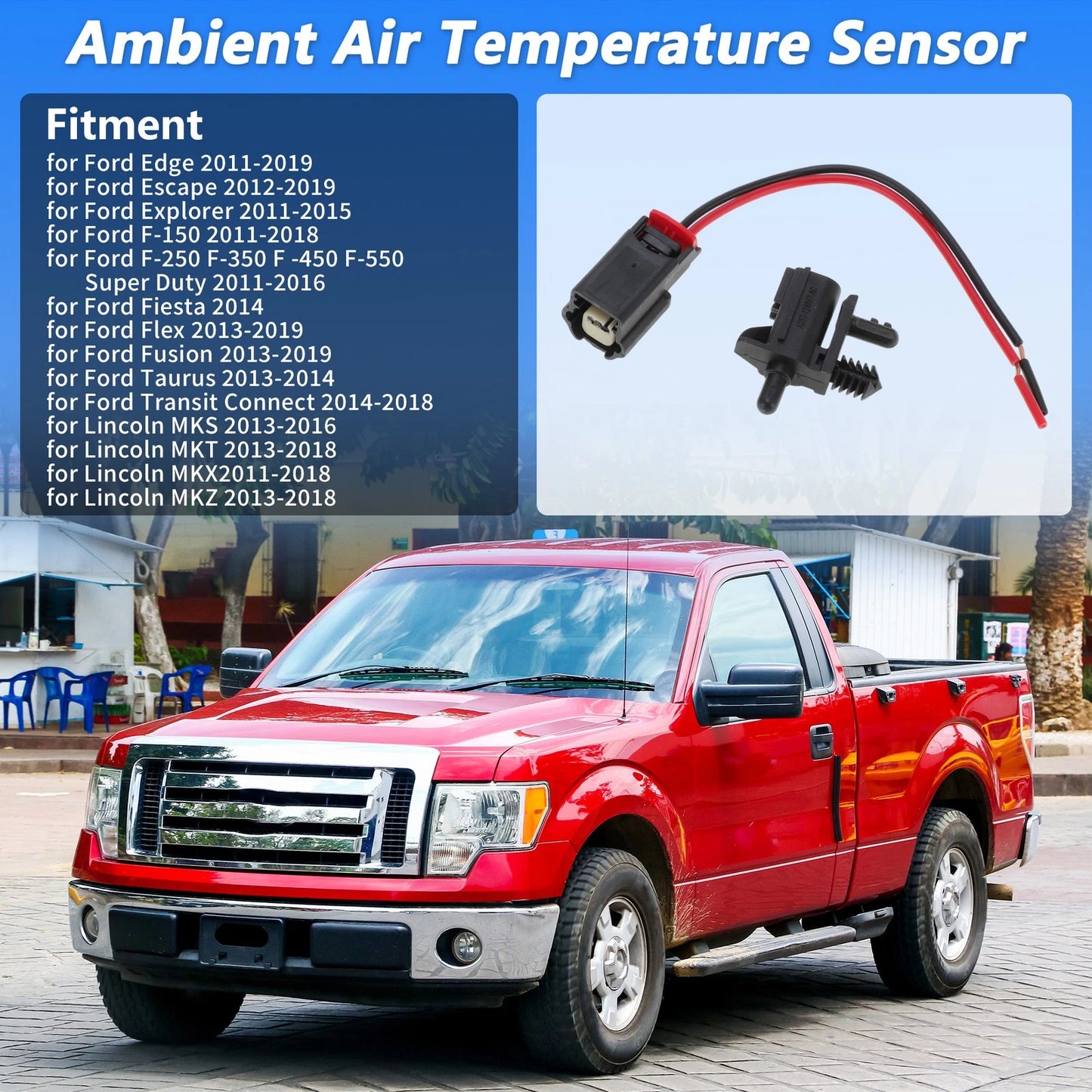 Ambient Air Temperature Sensor Kit for Ford F-150 (2004-2008)