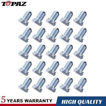 25 x Oil Drain Sump Plug for Audi A4 A6 A8 Q5 Q7 TT Skoda VW Golf Passat