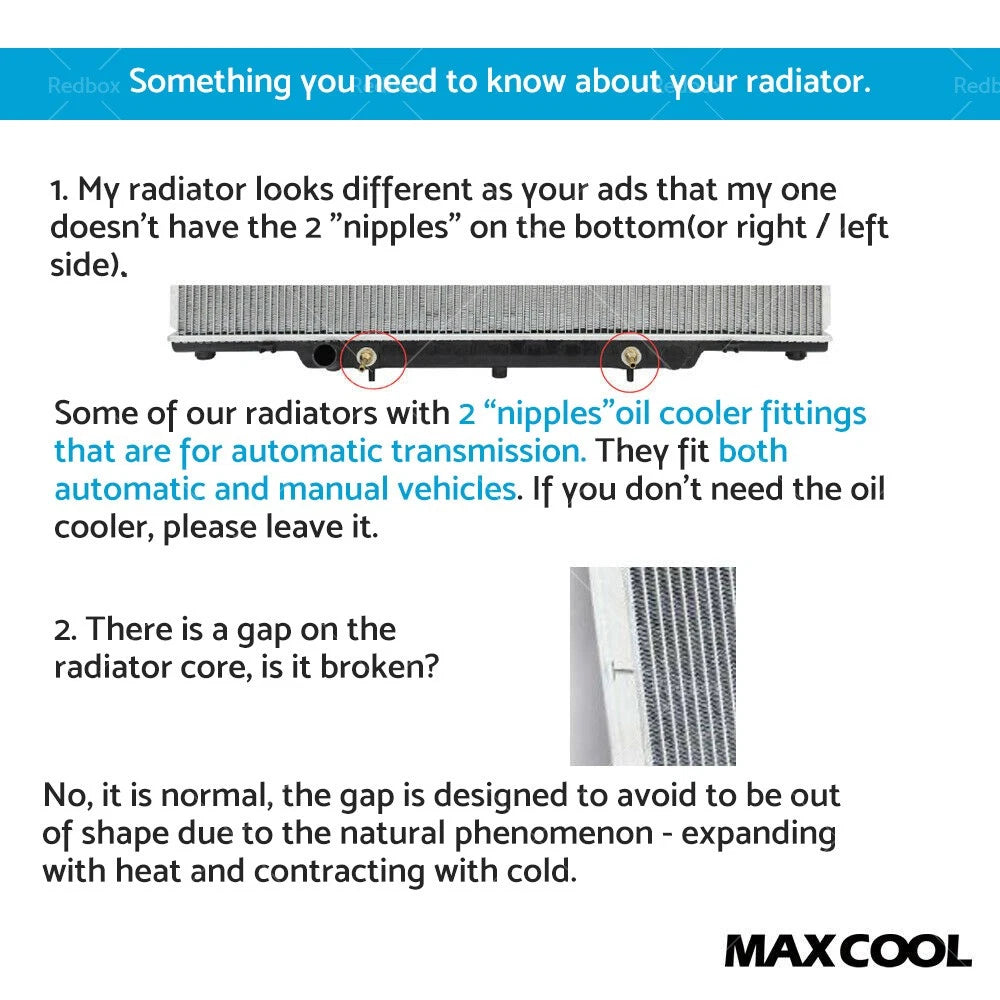 Radiator for Mazda Mazda6 GJ GL 2.2 CDVi Diesel (2012 - Present)