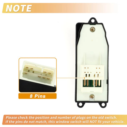 Power Window Switch for Toyota Yaris 1999-2005 (2 x)