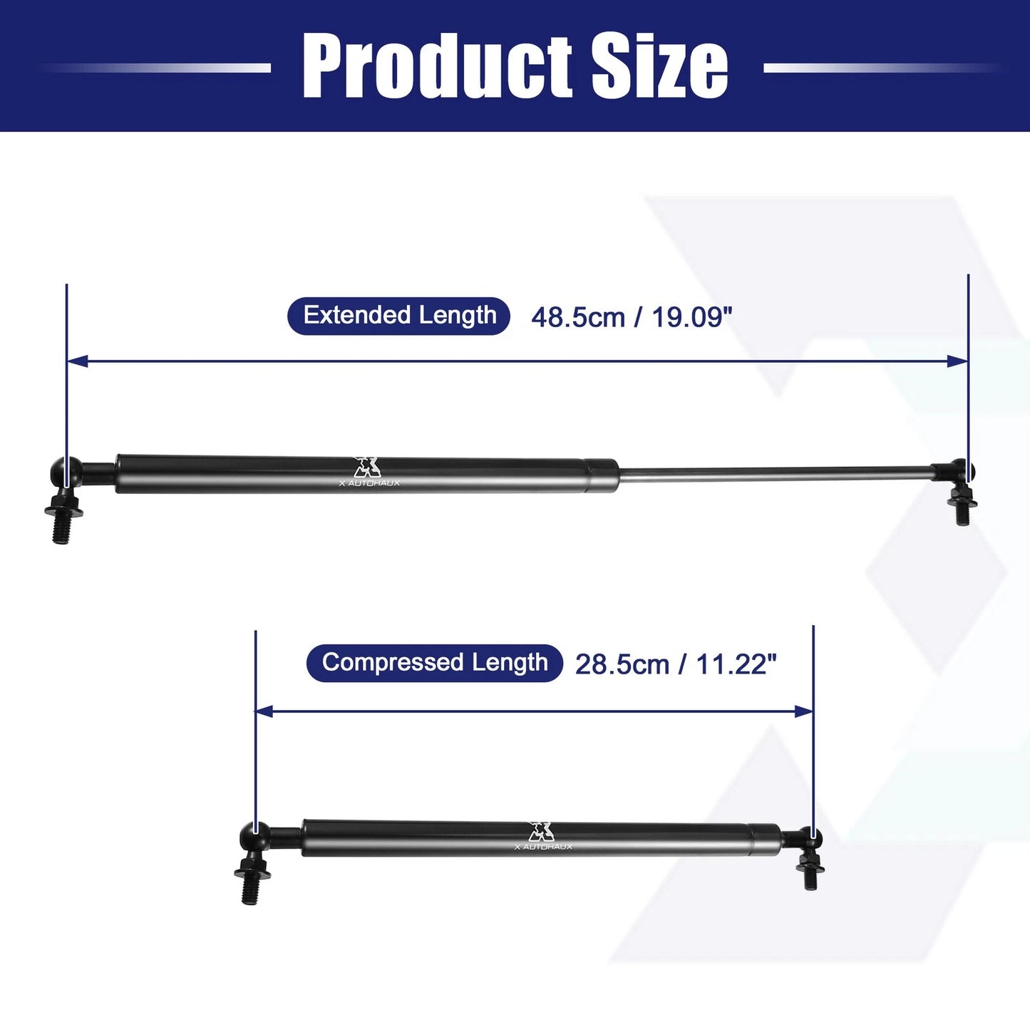 Front Hood Gas Lift Supports for Toyota Mark