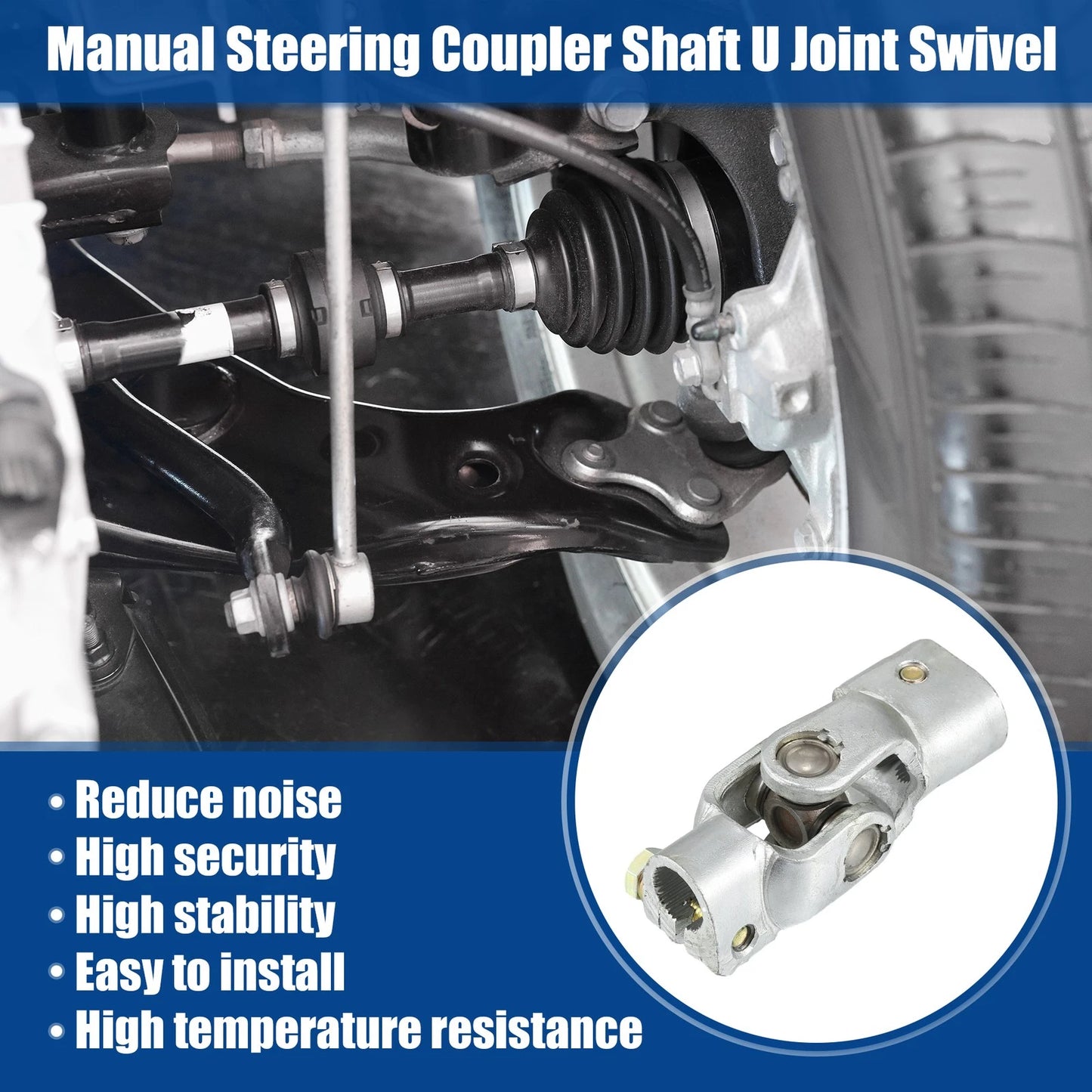 Power Steering Coupler Shaft U Joint for Honda Civic (1992-1995)