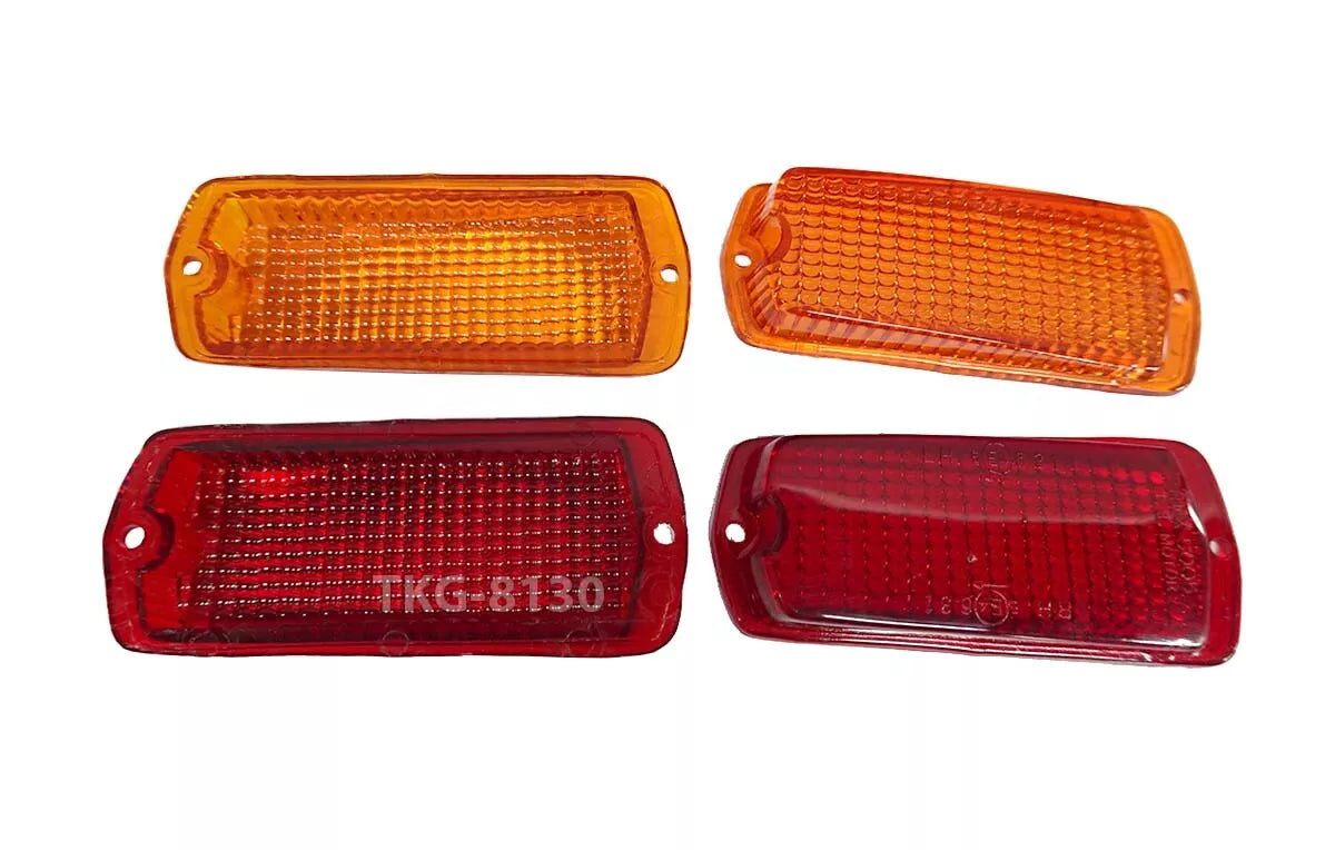 Side Marker Light Orange Red for Nissan Datsun Fairlady 510 120Y 240Z (1968-1973)