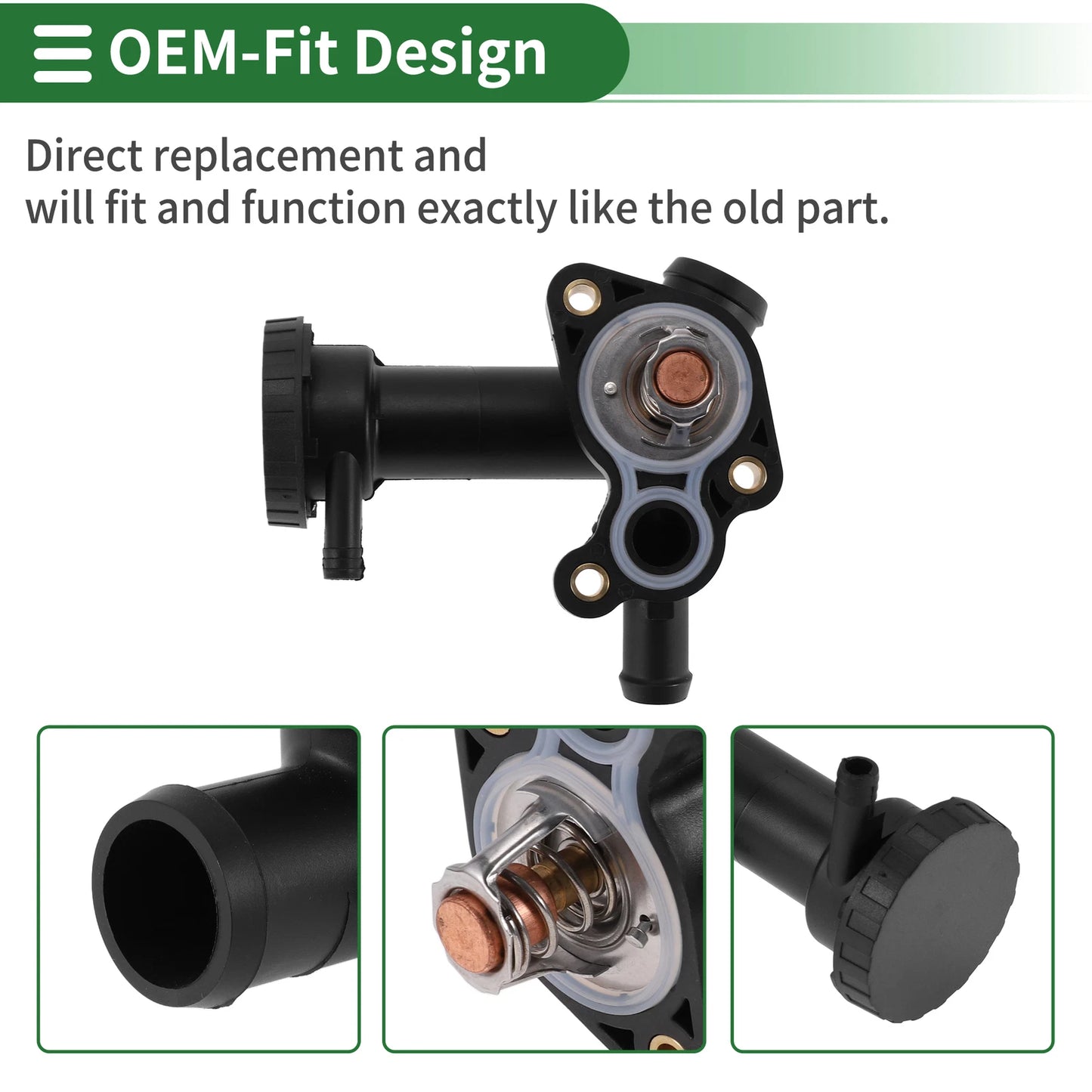 Engine Coolant Thermostat Housing for Mini Cooper (2002-2008)
