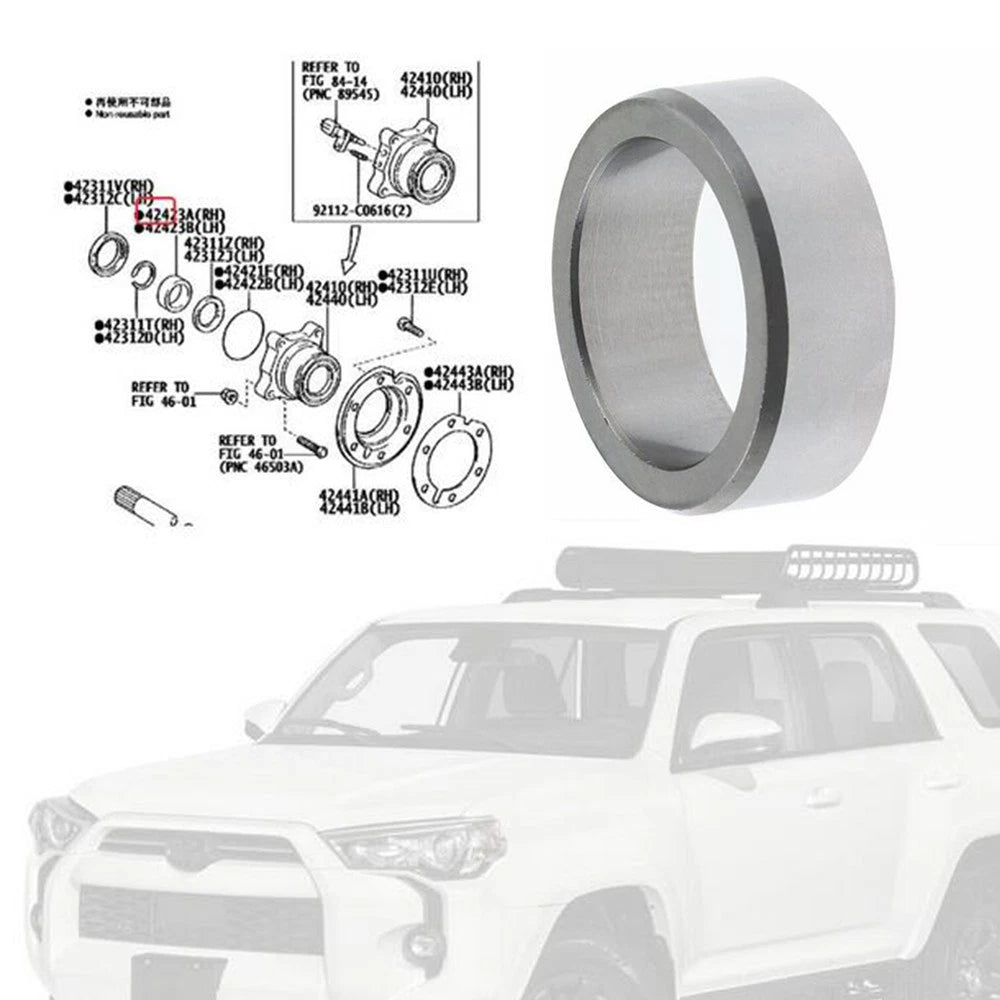 Axle Bearing Retainer for Toyota 4Runner, FJ Cruiser, Tacoma, Lexus (2003-2023)