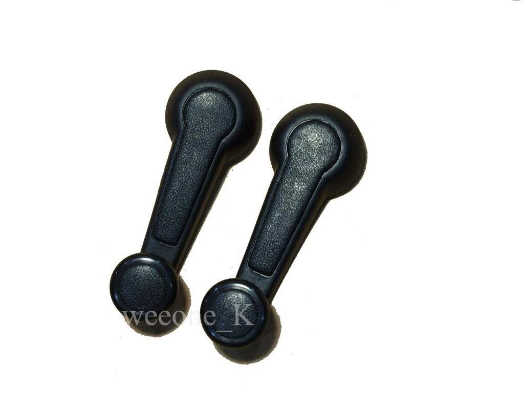 Window Crank Handle 2 x OEM Black for ISUZU NPR 115, S250, Rocky (1995-2004)