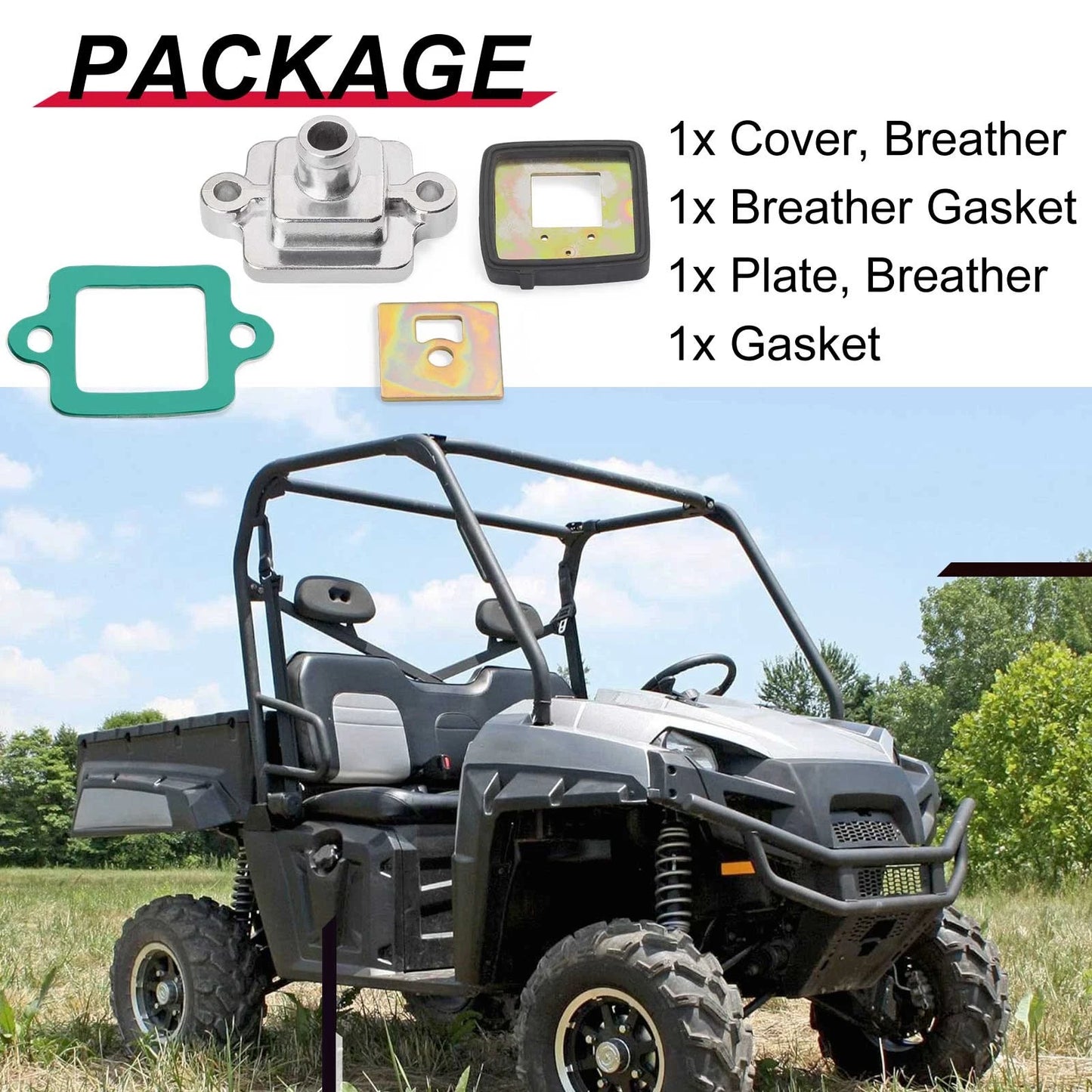 Breather Valve Cover for Polaris Ranger/Sportsman (2005–2014)