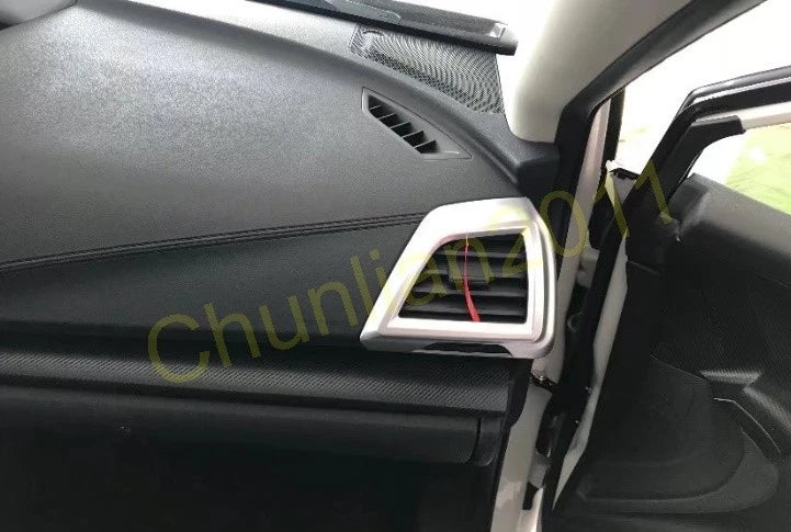 Interior Side Air Vent Outlet Cover Trim for 2018-2021 Subaru XV 2 x Matte ABS