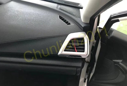 Interior Side Air Vent Outlet Cover Trim for 2018-2021 Subaru XV 2 x Matte ABS