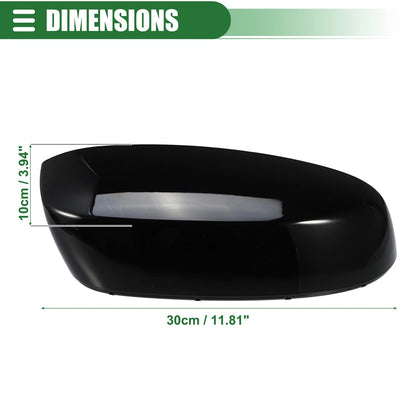 Right Rearview Mirror Cap for Chevrolet Silverado 1500 Gloss Black
