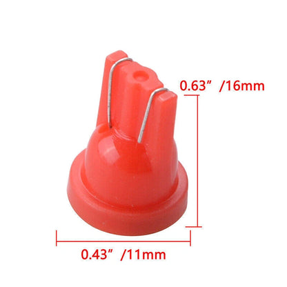 T10 Red LED Speedometer Gauge Cluster Dash Light Bulbs for Car (20 pcs)