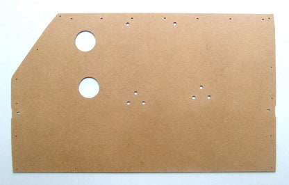 Door Panel Pair L+R Cardboard for Porsche 356 C (1964-1965)