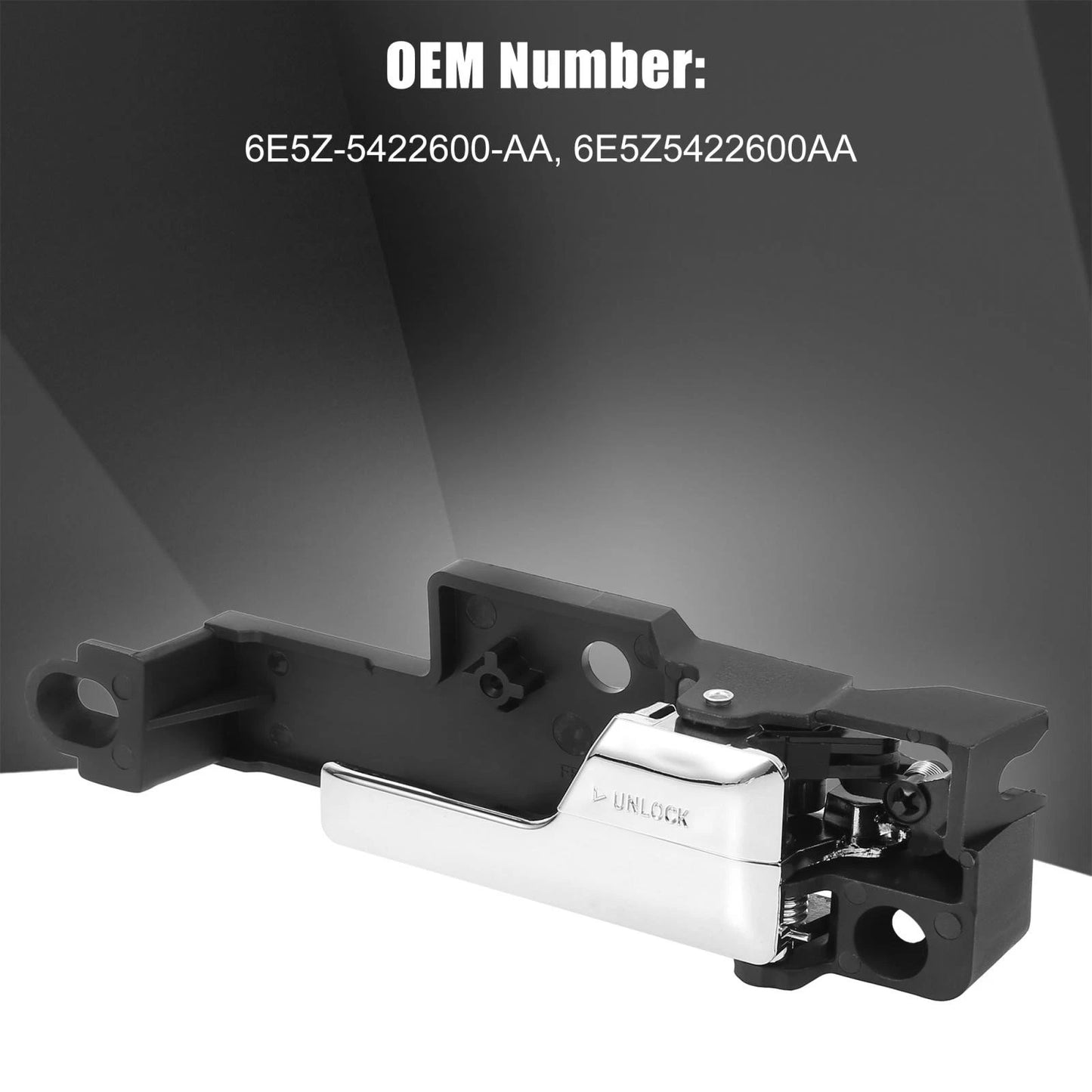 Front Right Interior Door Handle for Ford Fusion (2006-2012)